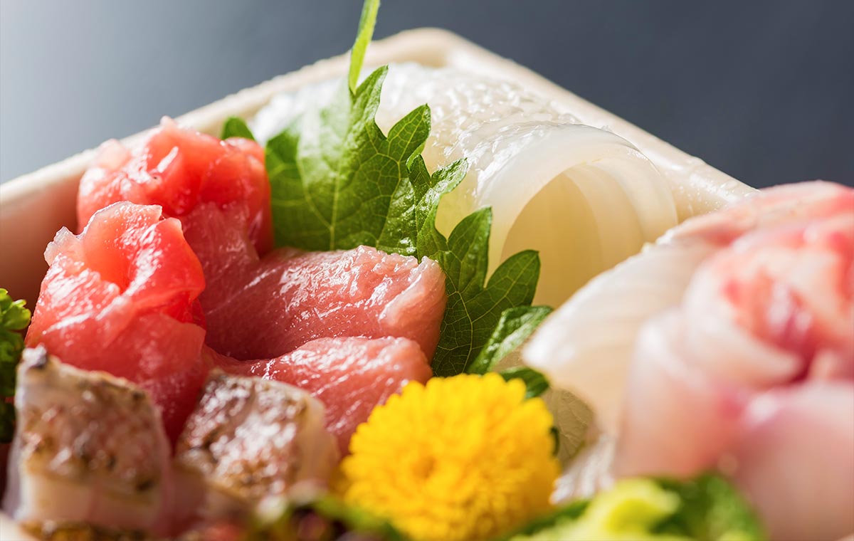 地魚の刺身